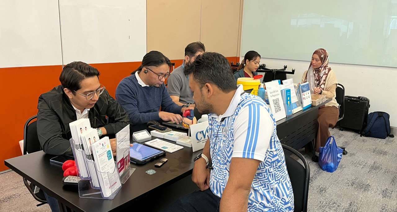 Spreading Heart Health at Bank Islam Wellness Day